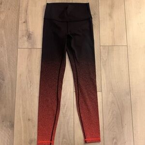 Lululemon Wunder Under hi-rise tight in ombré speckle size 6